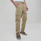 Giordano Men’s Relaxed Stretch Twill Cargo Khakis - first_variant_option_2 Premium Pants for Giordano