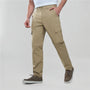 Giordano Men’s Relaxed Stretch Twill Cargo Khakis - first_variant_option_2 Premium Pants for Giordano