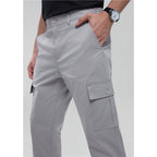 Giordano Men’s Relaxed Stretch Twill Cargo Khakis - first_variant_option_2 Premium Pants for Giordano