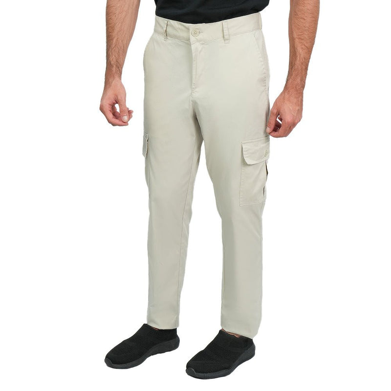 Giordano Men’s Relaxed Stretch Twill Cargo Khakis - first_variant_option_2 Premium Pants for Giordano