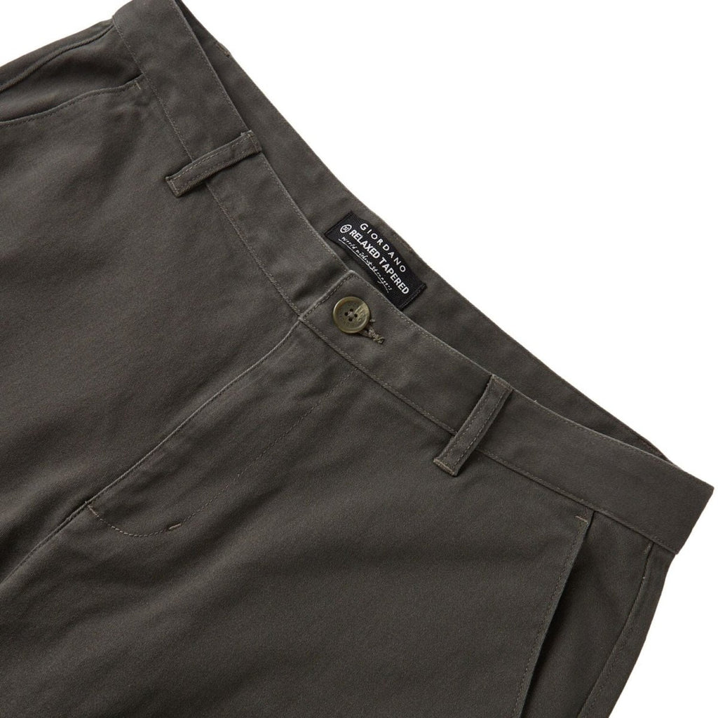 Giordano Men's Relaxed Tapered Stretch Cargo Pants - Premium Pants