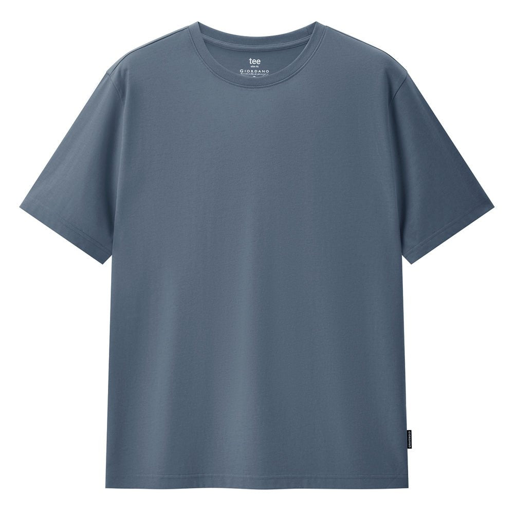 Giordano Men’s Relaxed Waffle Crew Neck Short Sleeve Tee - first_variant_option_2 Premium Tee for Giordano