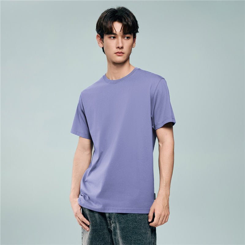 Giordano Men’s Relaxed Waffle Crew Neck Short Sleeve Tee - first_variant_option_2 Premium Tee for Giordano