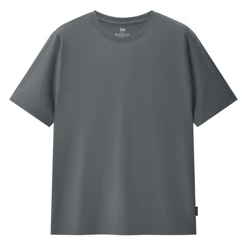 Giordano Men’s Relaxed Waffle Crew Neck Short Sleeve Tee - first_variant_option_2 Premium Tee for Giordano