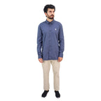 Giordano Men's Shirt With Small Lion Embroidery - Premium Shirts