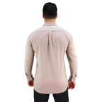 Giordano Men's Shirt With Small Lion Embroidery - Premium Shirts