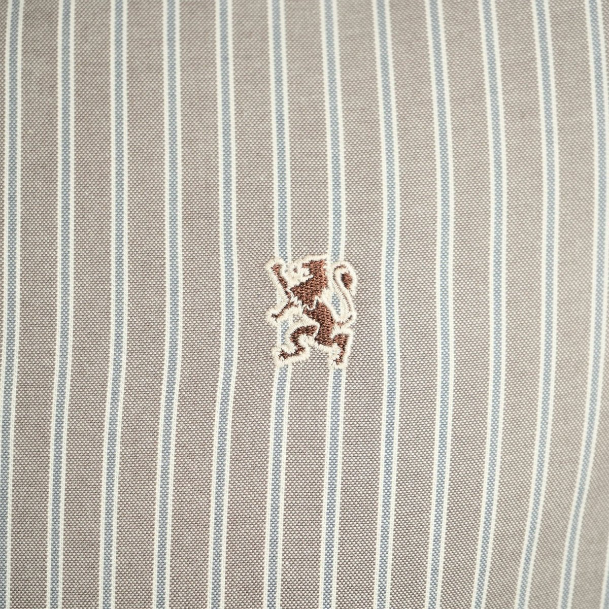 Giordano Men's Shirt With Small Lion Embroidery - Premium Shirts