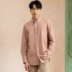 Giordano Men's Shirt With Small Lion Embroidery - Premium Shirts