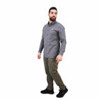Giordano Men's Shirt With Small Lion Embroidery - Premium Shirts