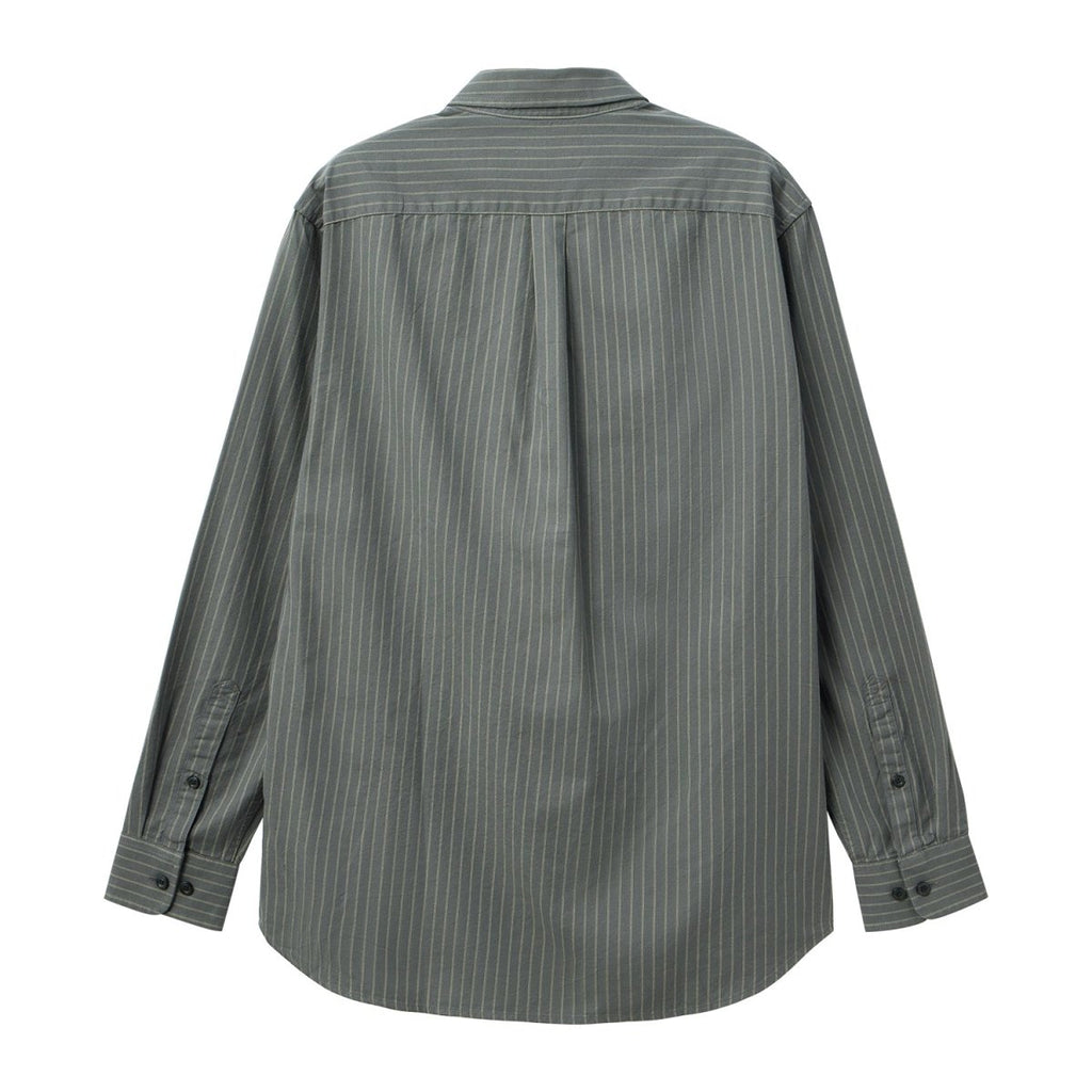 Giordano Men's Shirt With Small Lion Embroidery - Premium Shirts