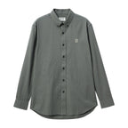 Giordano Men's Shirt With Small Lion Embroidery - Premium Shirts