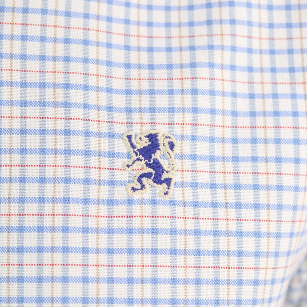 Giordano Men's Shirt With Small Lion Embroidery - Premium Shirts