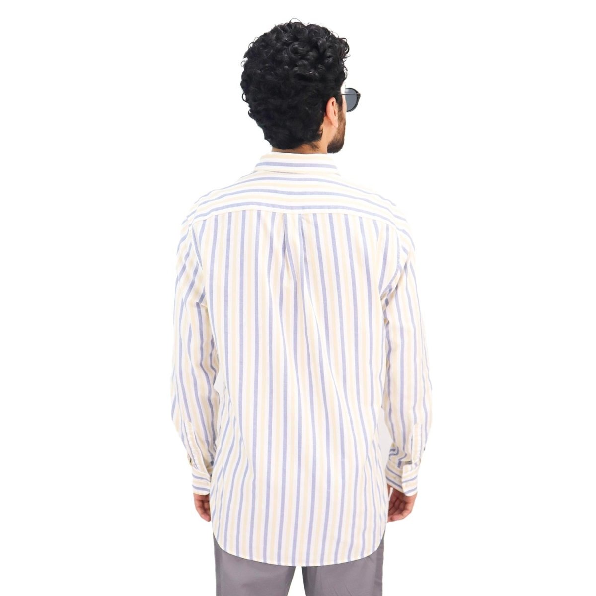 Giordano Men's Shirt With Small Lion Embroidery - Premium Shirts