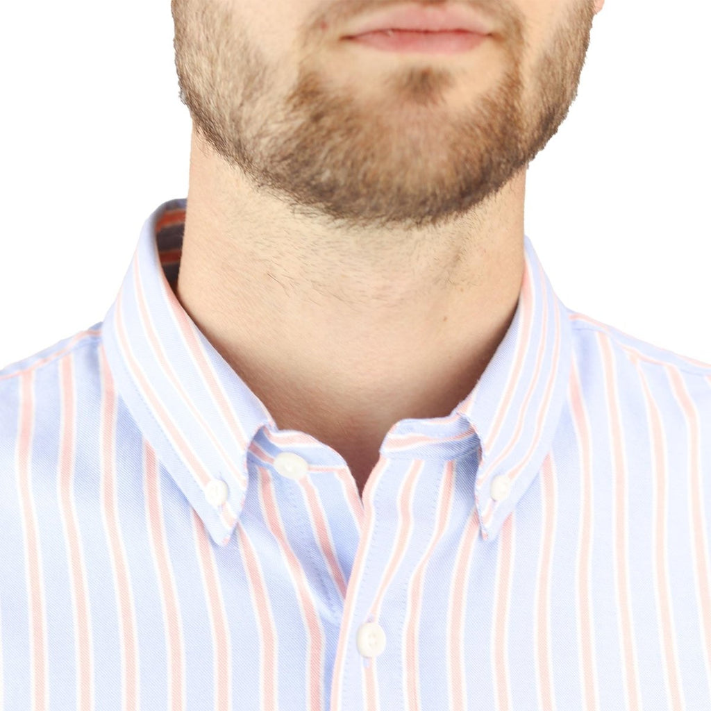 Giordano Men's Shirt With Small Lion Embroidery - Premium Shirts