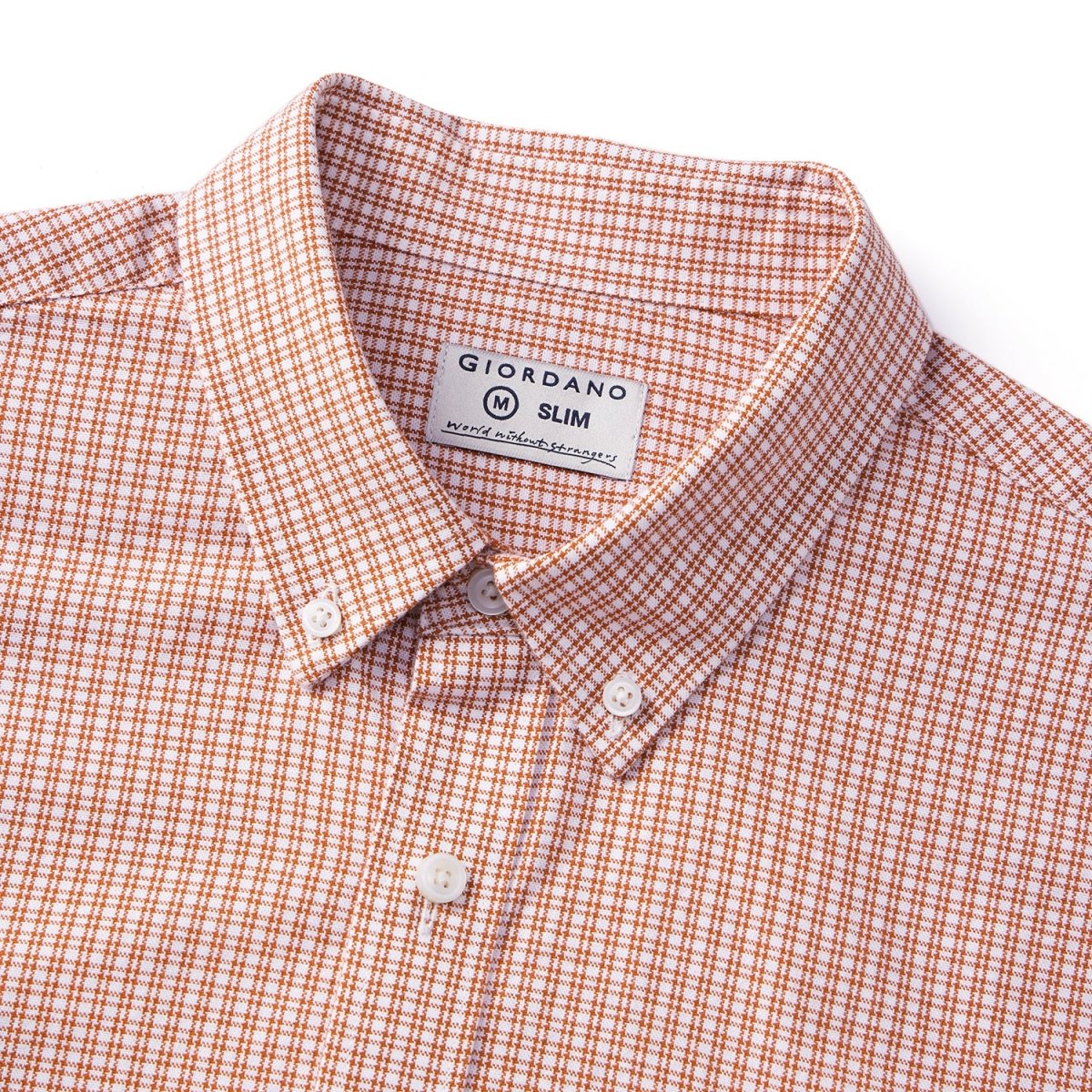 Giordano Men's Shirt With Small Lion Embroidery - Premium Shirts
