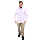 Giordano Men's Shirt With Small Lion Embroidery - Premium Shirts