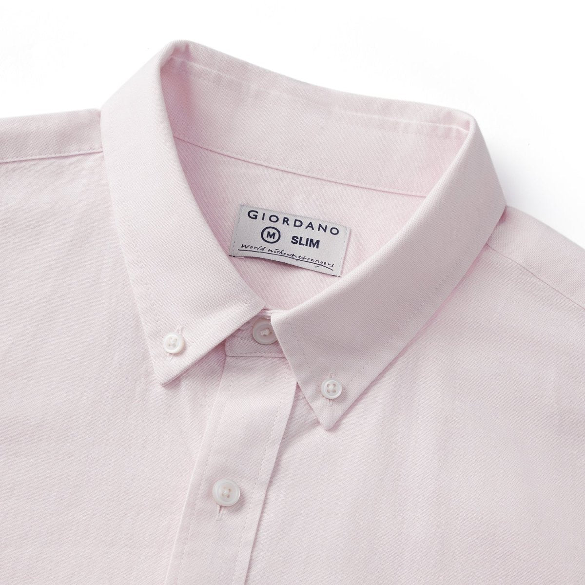 Giordano Men's Shirt With Small Lion Embroidery - Premium Shirts