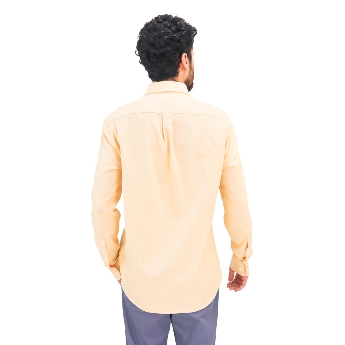 Giordano Men's Shirt With Small Lion Embroidery - Premium Shirts