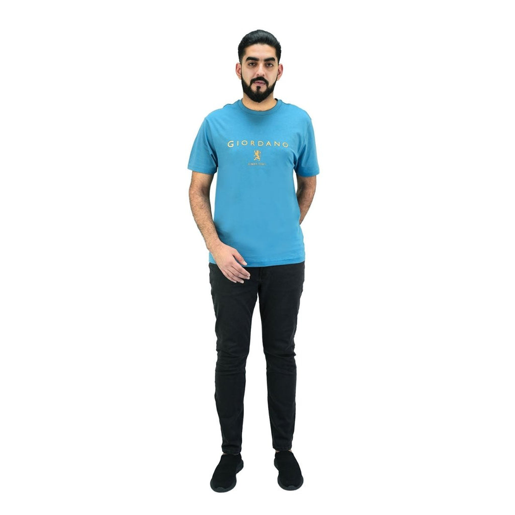 Giordano Men's Short Sleeve Print Tee - Premium Print Tee