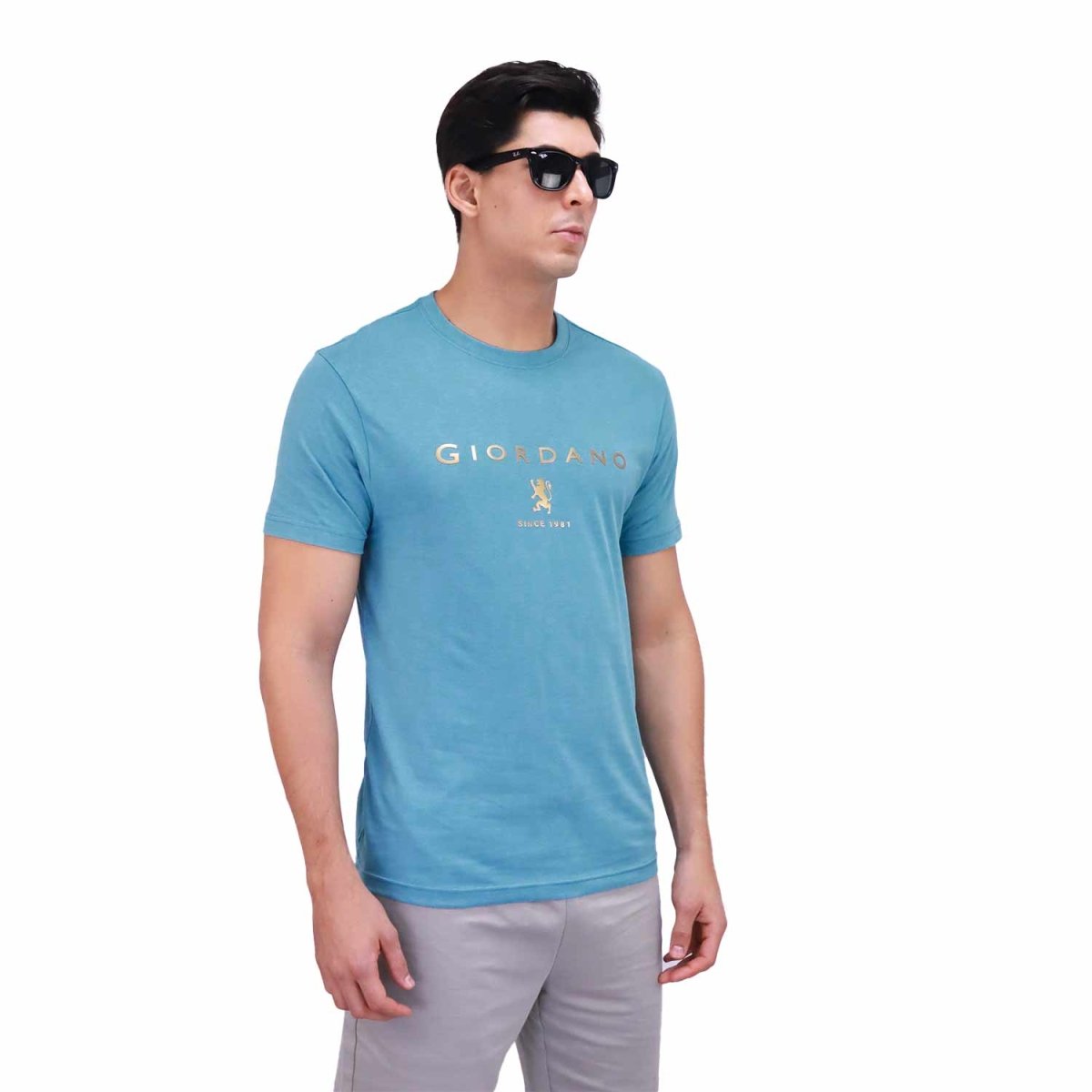 Giordano Men's Short Sleeve Print Tee - Premium Print Tee