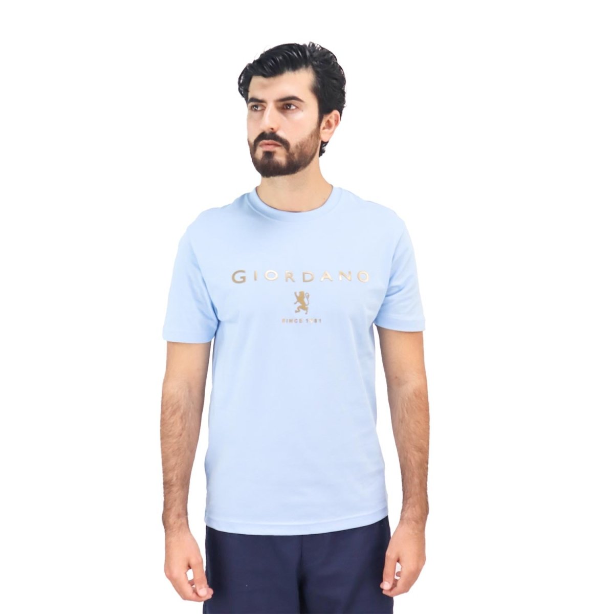 Giordano Men's Short Sleeve Print Tee - Premium Print Tee