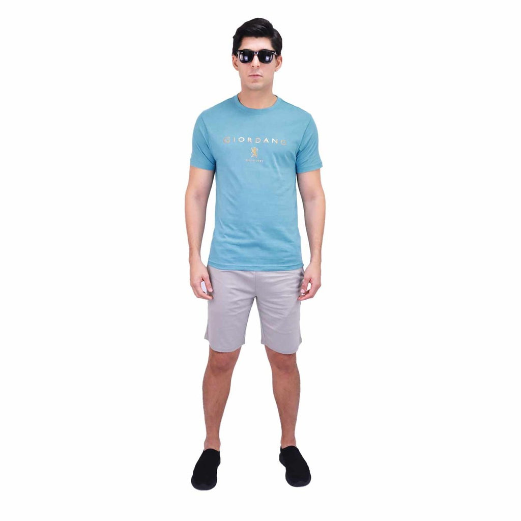 Giordano Men's Short Sleeve Print Tee - Premium Print Tee