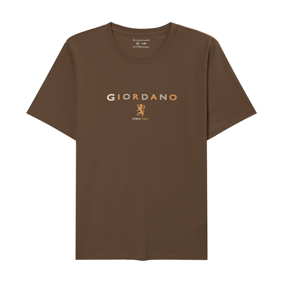 Giordano Men's Short Sleeve Print Tee - Premium Print Tee