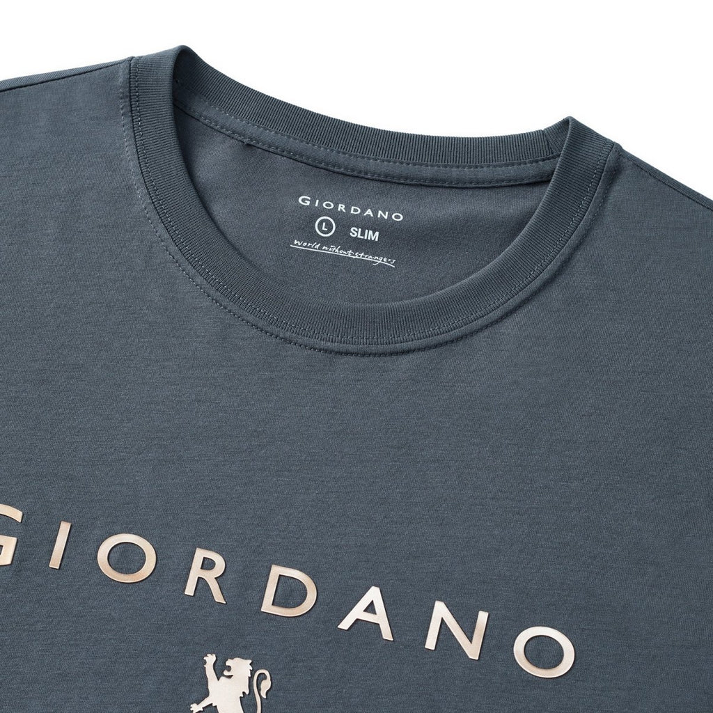 Giordano Men's Short Sleeve Print Tee - Premium Print Tee