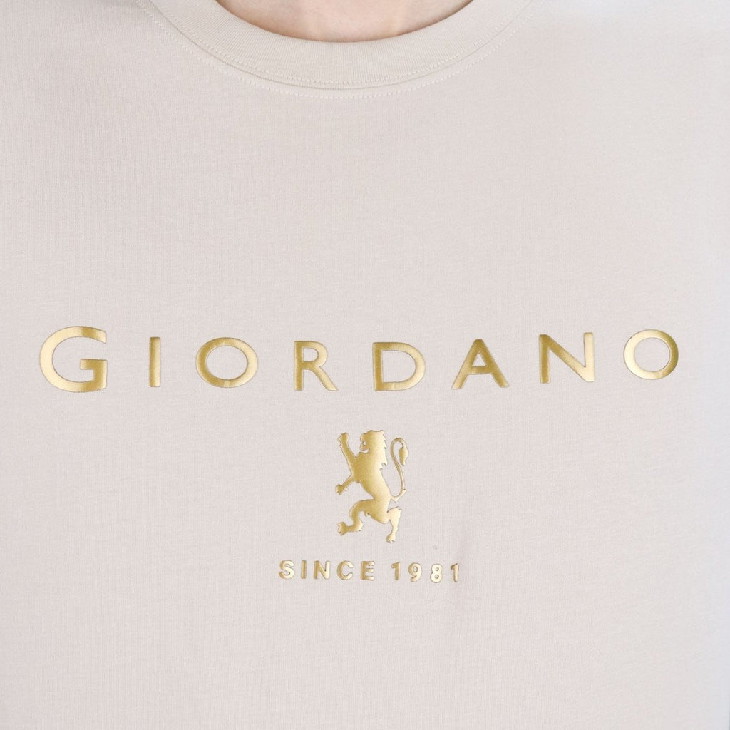 Giordano Men's Short Sleeve Print Tee - Premium Print Tee