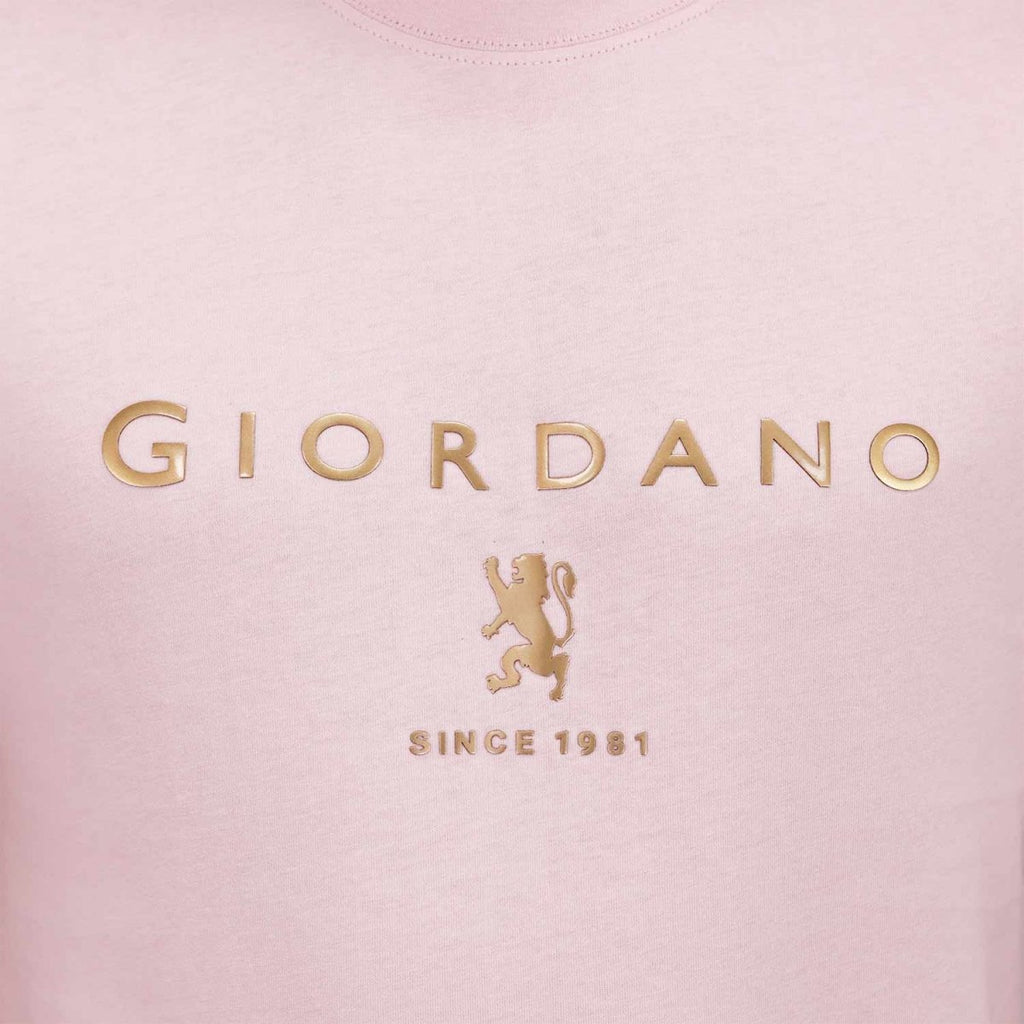 Giordano Men's Short Sleeve Print Tee - Premium Print Tee