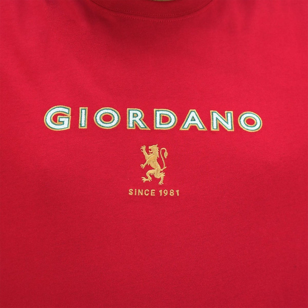Giordano Men's Short Sleeve Print Tee - Premium Print Tee