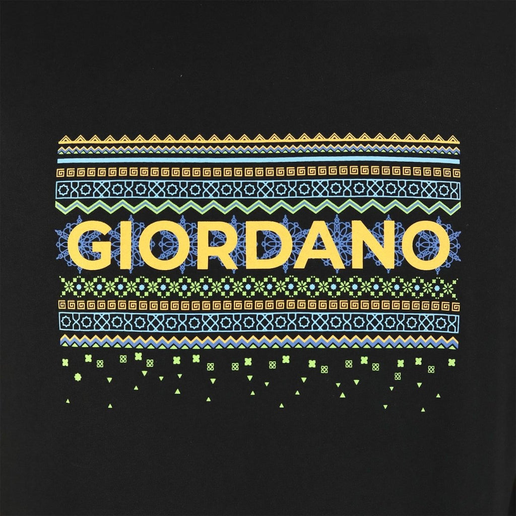 Giordano Men's Signature Print Tee - Premium Print Tee