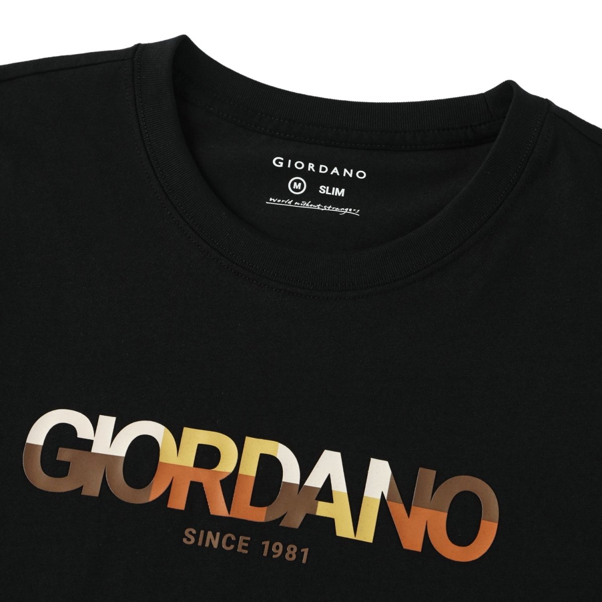 Giordano Men's Signature Print Tee - Premium Print Tee