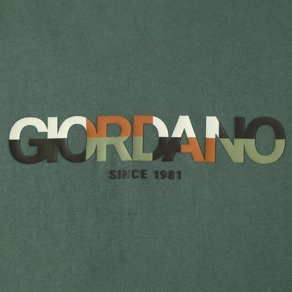 Giordano Men's Signature Print Tee - Premium Print Tee