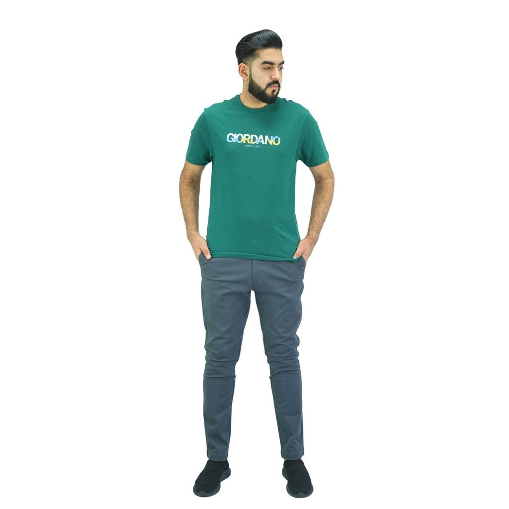 Giordano Men's Signature Print Tee - Premium Print Tee