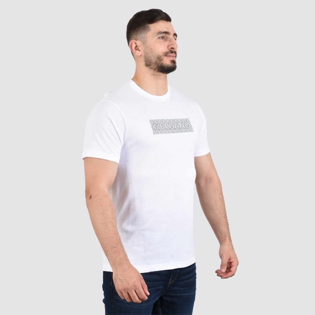 Giordano Men's Signature Print Tee - Premium Print Tee