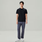 Giordano Men's Silk Touch Slim Interlock Tee - Premium Tee