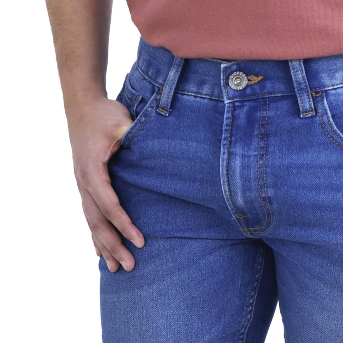 Giordano Men's Skinny Low Rise Denim Jeans - Premium Jeans