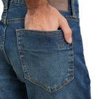 Giordano Men's Skinny Taper Stretch Cotton Denim Jeans Low Rise - first_variant_option_2 Premium Jeans for Giordano