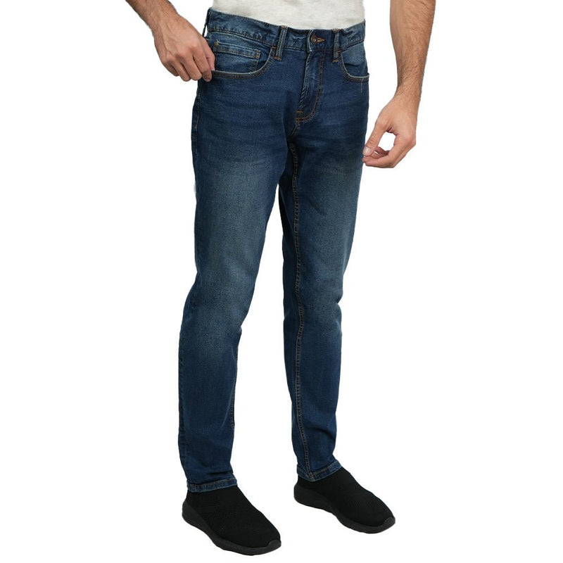 Giordano Men's Skinny Taper Stretch Cotton Denim Jeans Low Rise - first_variant_option_2 Premium Jeans for Giordano