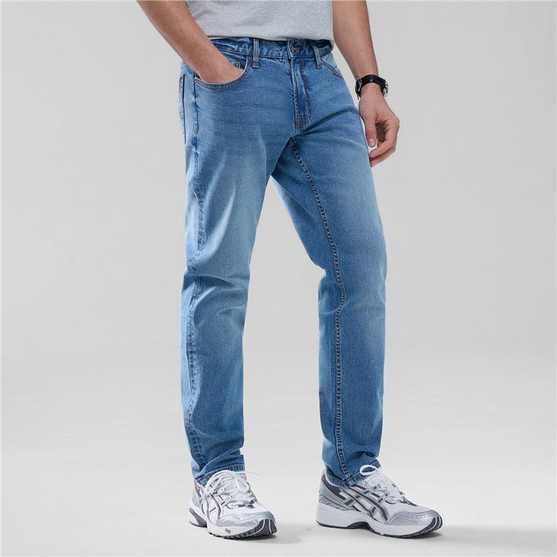 Giordano Men's Skinny Taper Stretch Denim Jeans - first_variant_option_2 Premium Jeans for Giordano