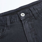 Giordano Men's Skinny Taper Stretch Denim Jeans With Elastic Waist - first_variant_option_2 Premium Jeans for Giordano
