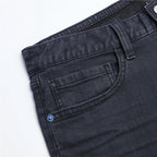 Giordano Men's Skinny Taper Stretch Denim Jeans With Elastic Waist - first_variant_option_2 Premium Jeans for Giordano