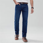 Giordano Men's Skinny Taper Stretch Denim Jeans With Elastic Waist - first_variant_option_2 Premium Jeans for Giordano