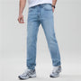Giordano Men's Skinny Taper Stretch Denim Jeans With Elastic Waist - first_variant_option_2 Premium Jeans for Giordano