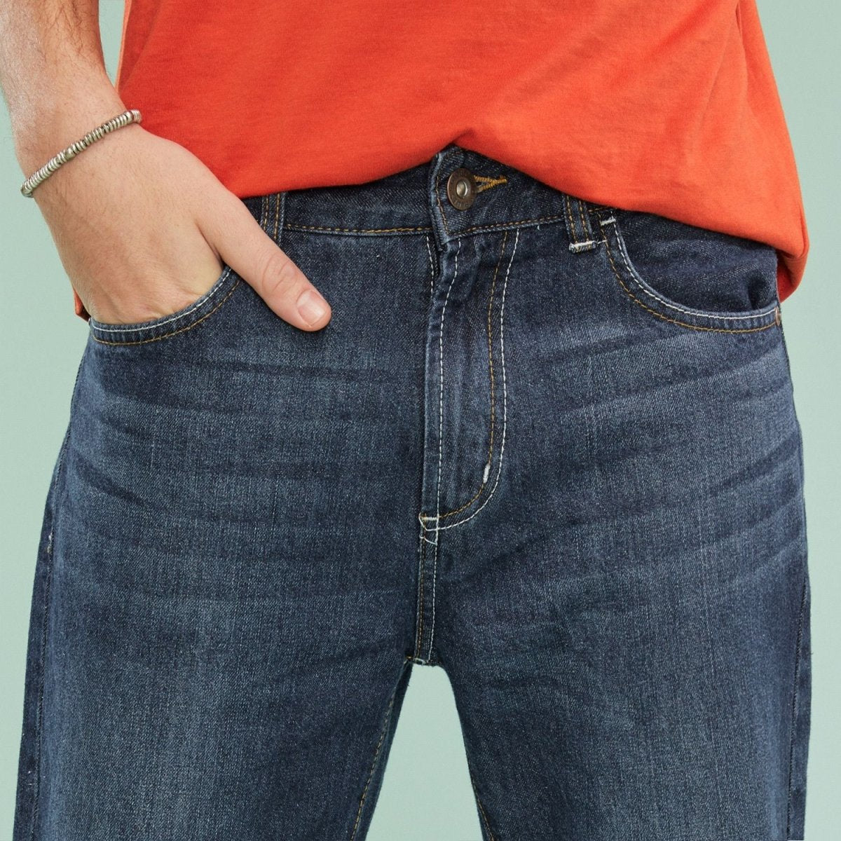 Giordano Men’s Skinny Tapered Stretch Denim - Premium Jeans