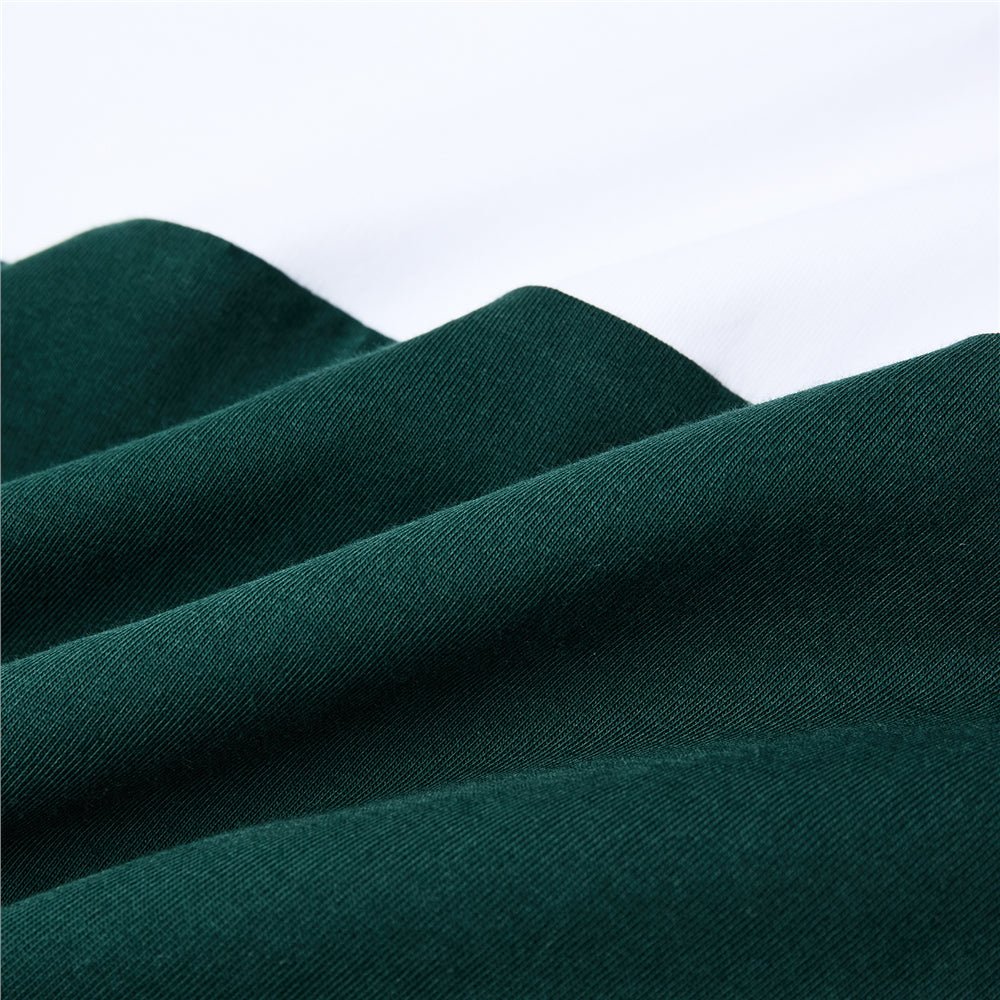 Giordano Men's Slim Cotton Color - Block Tee With Embroidery - first_variant_option_2 Premium Tee for Giordano