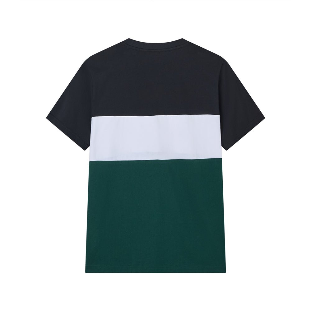 Giordano Men's Slim Cotton Color - Block Tee With Embroidery - first_variant_option_2 Premium Tee for Giordano