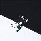 Giordano Men's Slim Cotton Color - Block Tee With Embroidery - first_variant_option_2 Premium Tee for Giordano