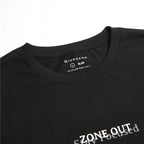 Giordano Men’s Slim Cotton Crew Neck Message Print Tee - Premium Print Tee